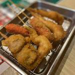 揚げたて串揚げと焼き鳥 てっちゃん - 