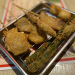 揚げたて串揚げと焼き鳥 てっちゃん - 