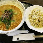 チャイナダイニング煌 - 担々麺とチャーハン（小）