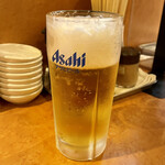 甲子園飯店 - 生ビールはアサヒスーパードライ