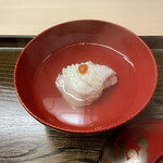 片折 - 虎魚椀　虎魚も梅もとても美味しい　