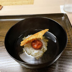 片折 - 特製の梅茶漬け