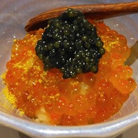 川崎 鮨 たか瀬 - いくら小丼