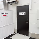 Ramen Yamaokaya - シャワー室入口(2022.7.8)