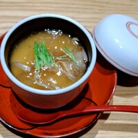 瓢嘻 京橋店 - 2022/7月。鱧玉地蒸しフカヒレ餡掛け。