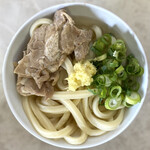 Teuchi Udon Tamura - ・うどん 小 冷 250円/税込
                        ・オリーブ豚 150円/税込