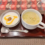 わのわカフェ - スープとヨーグルト