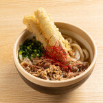 Meat and burdock udon