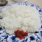 レストラン 野咲 - ハンバーグランチのご飯¥530　国産でふっくらうまい！