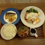 酒嚢飯袋 - 定食950円おかず5品から2品選ぶ