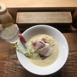 芛堂寺 - クリーミー牡蠣蕎麦