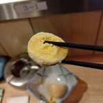 立呑み晩杯屋  - 黄身だけ～