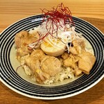 ぬか料理 ミサヲ - 鶏ぬか丼(900円)