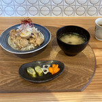 ぬか料理 ミサヲ - 鶏ぬか丼(900円)