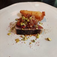 ラ・ボンヌターブル - 鰹の稲藁焼き