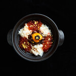 The ultimate wagyu Kamameshi (rice cooked in a pot) rice