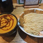 麺屋 さん田 - カレーつけ麺特盛スープ増量