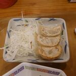 Ganso Aka No Ren Secchan Ramen - ラーメン定食の餃子！