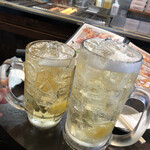 新橋 築地銀だこ ハイボール酒場 - メガ＆ギガハイボール