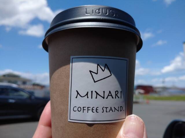 ミナリコーヒースタンド（MINARI COFFEE STAND） - 花巻空港（ＪＲ）（コーヒースタンド）の写真