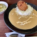 Milk Curry & Bar Bite - 「とろーり鳥の巣カレー」980円也。税込。
