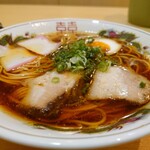 まるまつラーメン - 醤油ラーメン 2022年7月