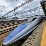 天ぷら たけうち - 博多南駅、博多駅から新幹線車両基地までの回送車両を博多南線として利用しています