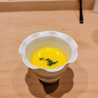 寿司つばさ - 若松のトウモロコシの冷製すり流し