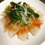 居酒屋いきなり - 鯛のカルパッチョ