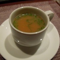 北新地 福多亭 The Ukai - 牛骨スープ　デミタスカップだけど味は◎