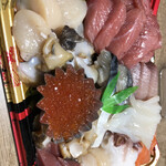 魚楽小川水産 - 3000円盛合わせ、タコ美味しい！