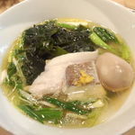 饗 くろ喜 - 鯛出汁わかめそば2013/3