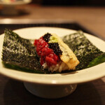 USHIGORO S. - 厳選赤身と子持ち昆布の手巻き