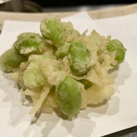 天ぷら 小宮山 - 枝豆