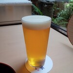 山玄茶 - まずは冷え冷え生ビール！