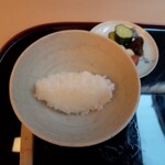 山玄茶 - まずはストレートで。甘くてモチモチ！その後は能登の塩、梅干しとご主人のご飯のお供攻撃です！どれも美味しくて困っちゃいました！