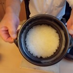 山玄茶 - ご主人の故郷、滋賀産のお米。精米したてでツヤツヤ！