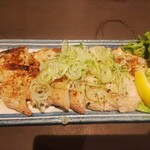 炭火焼専門食処 白銀屋 - 豚バラねぎ塩焼き