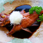 こころね - 料理写真:金目鯛の姿煮 伊豆下田産
