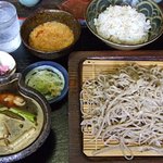 蕎麦喰い処 利めい庵 - 利めい庵 「地鶏膳」