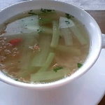 中国料理 「チャイナブルー」 - 野菜スープ