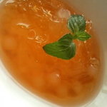 中国料理 「チャイナブルー」 - アロエのゼリー