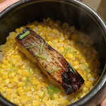 永山 - 最高級のトキシラズとシャキシャキ甘いとうもろこし。生姜の香りも良く｡