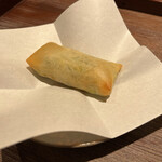 永山 - 枝豆がもりもり入った春巻き