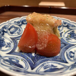 永山 - 北海道毛蟹の身と甘みの強い北の極みスーパートマト♡