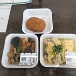 水口寿志亭 市場の食堂  - 惣菜コーナーの購入品