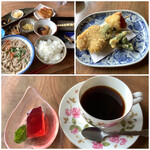 花遊膳 野菊 - 令和4年6月10日　ソバランチ
野菊に来たら、ホットします。

私の、憩いの場所

