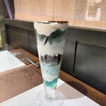 よーじやカフェ - 横からの図