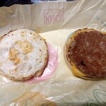 マクドナルド - ソーセージエッグマフィンの開き(2022.7.9)