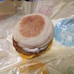 マクドナルド - ソーセージエッグマフィン(2022.7.9)